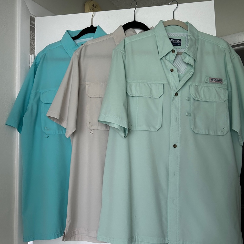 Bimini Bay Outfitters Men’s size L. Qty:3